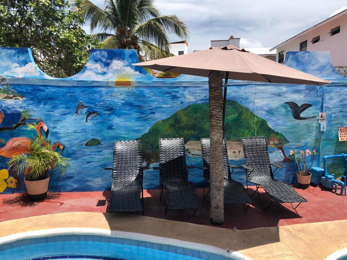 Bungalows Flamingos Rincon de Guayabitos Eksteriør billede